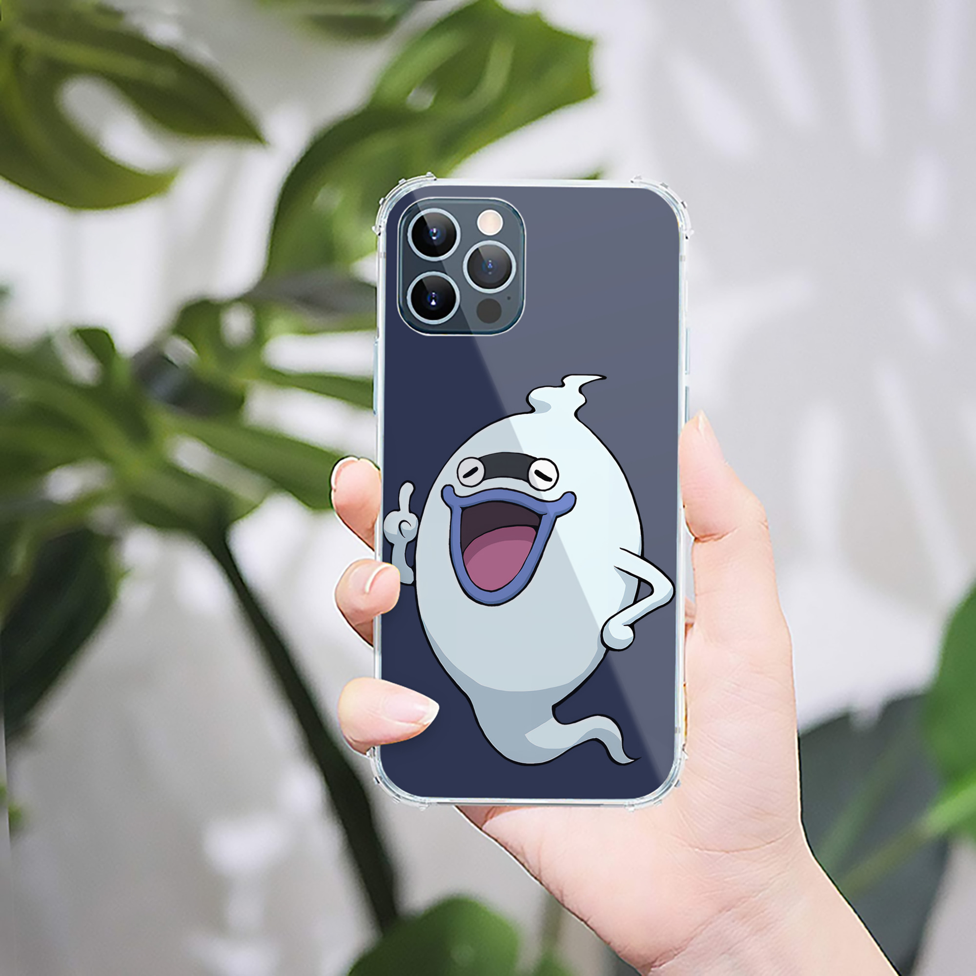 （画像用） 妖怪ウォッチ Yo-kai Watch 【iPhone 12シリーズ対応】透明スマホケース（クリアソフトケース）